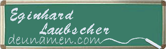 Eginhard Laubscher Visitenkarte